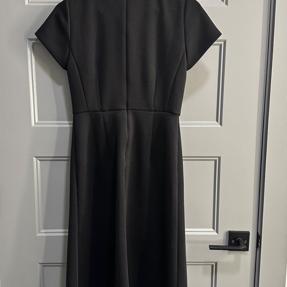 Ann Taylor Midi Flare Dress in Double Knit - Picture 3 of 6